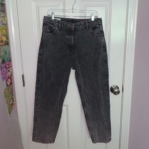 Black Straight Jeans 34W 30L